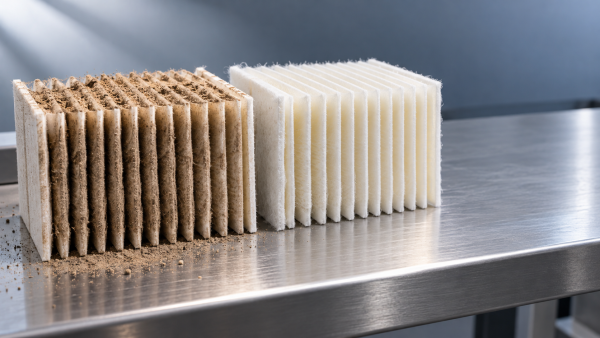 Comparing dust capacity in agricultural machinery air filter media Comparing dust capacity in agricultural machinery air filter media