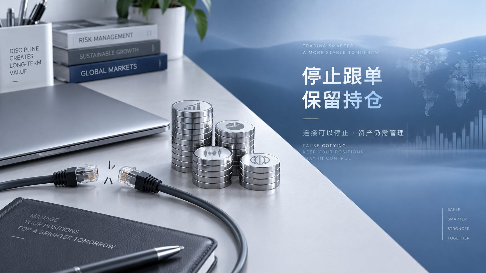 停止复制跟单交易后，已有持仓会自动平仓吗？