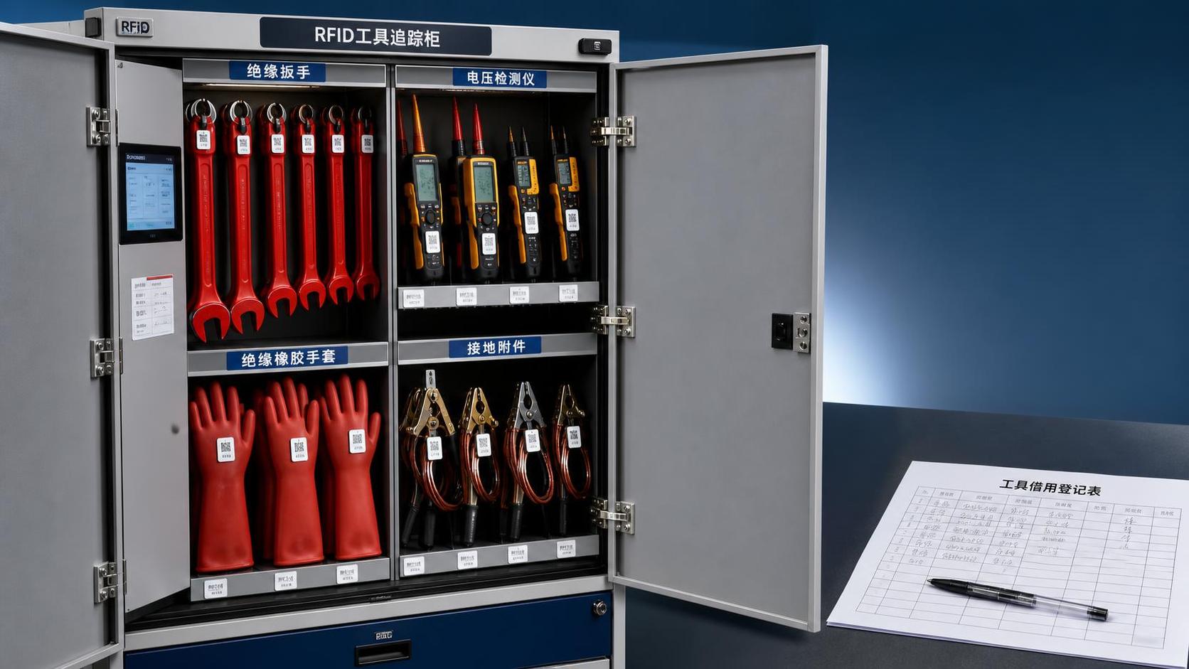 RFID құралдарды қадағалау шкафы мен қолмен жүргізілетін журналдар: қайсысы құралдарды есепке алуды жақсартады?