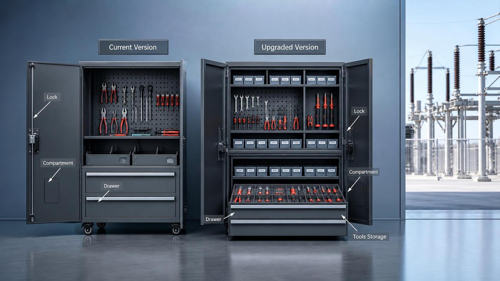 Otu esi ejikwa mmelite ụdị kabinet ngwaọrụ mgbe a na-atụnyegharịa iwu maka saịtị ndị dị adị
