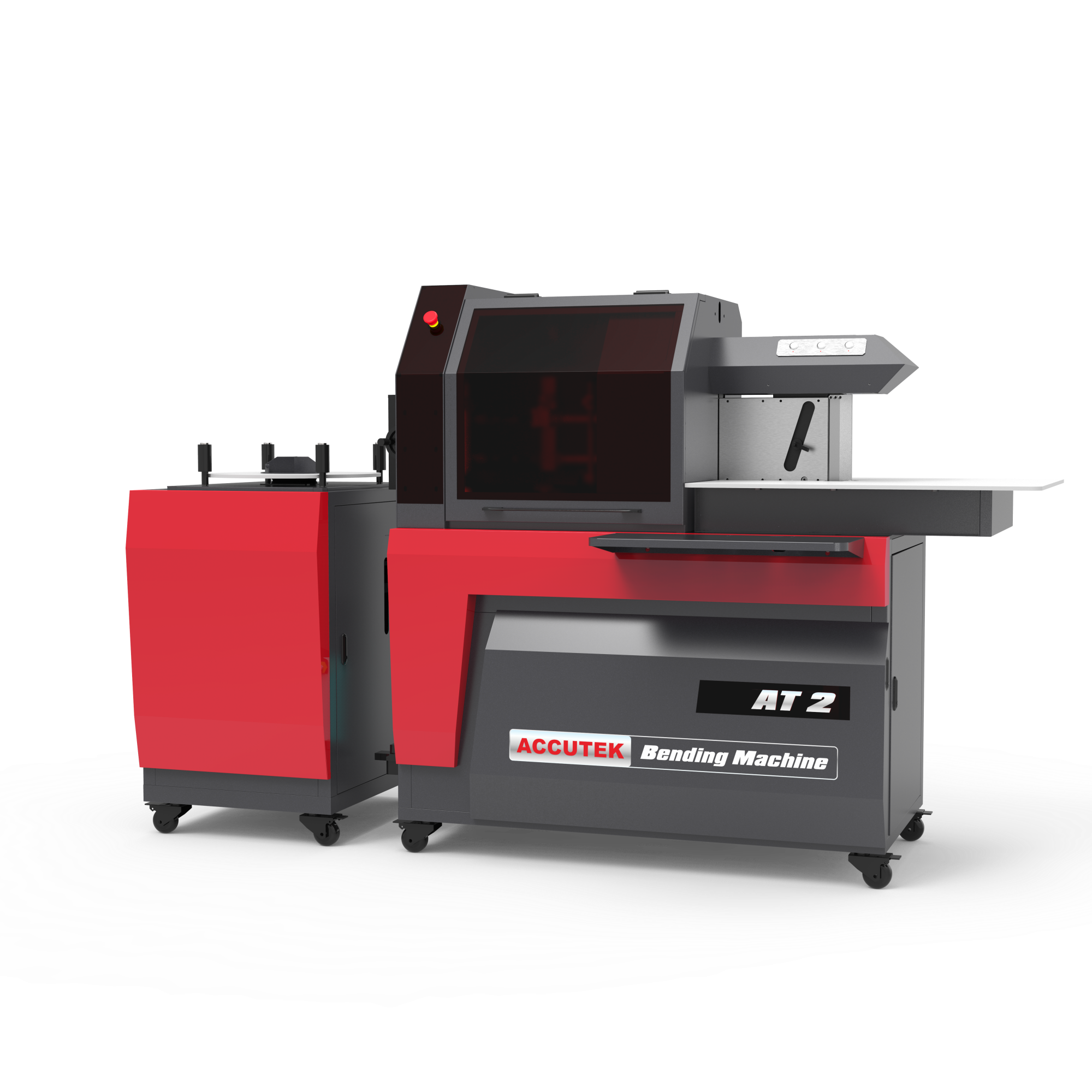 ACCUTEK AT2 — станок для изготовления 3D-букв, полнофункциональный станок для гибки бортов объемных букв с высоким бортом