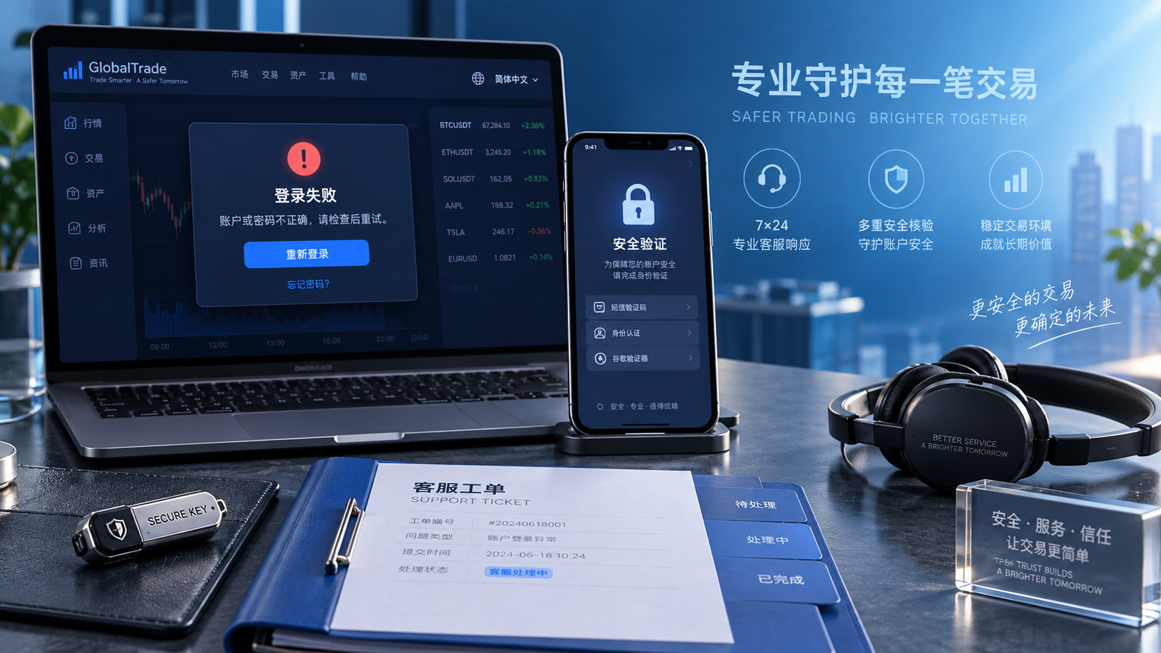 交易账户无法登录时客服处理需要多久