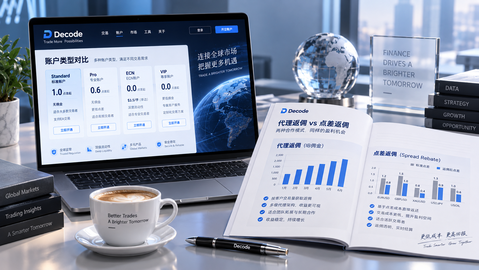 Decode代理返佣和点差返佣哪个返佣比例更高