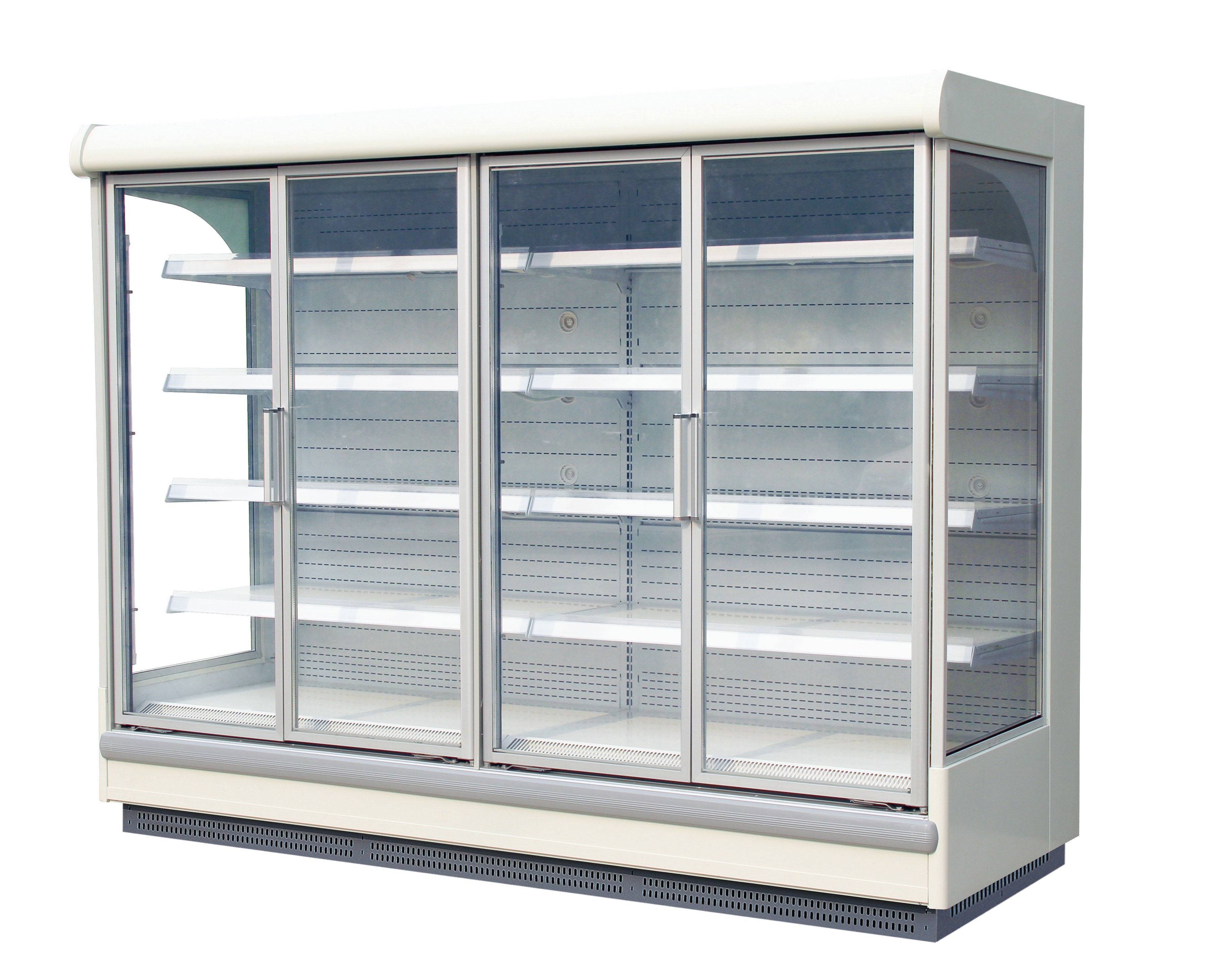 Vitrina refrigerada vertical con puerta de vidrio