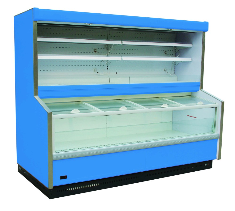 Refrigerador con congelador en la parte inferior