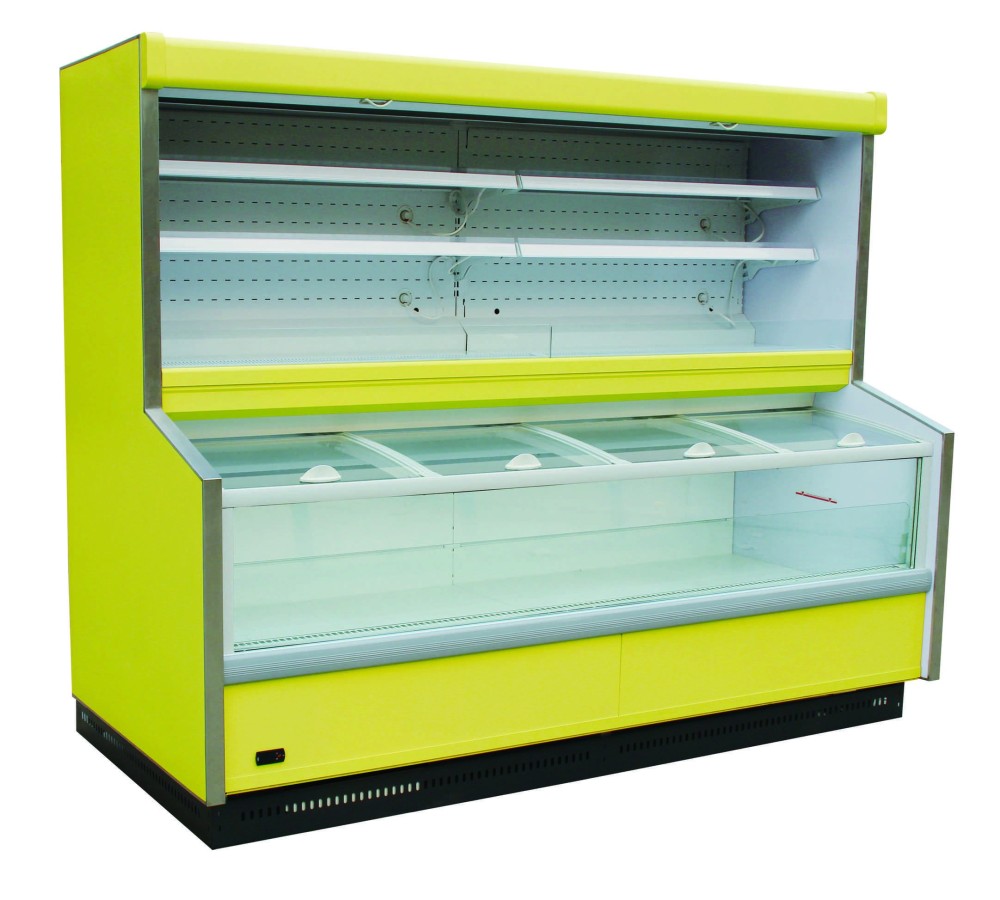 Refrigerador con congelador en la parte inferior