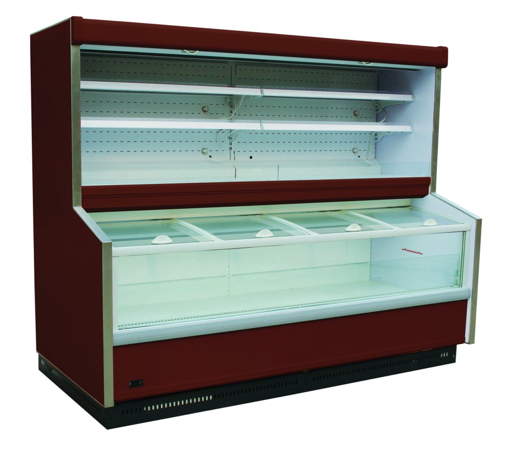 Refrigerador con congelador en la parte inferior