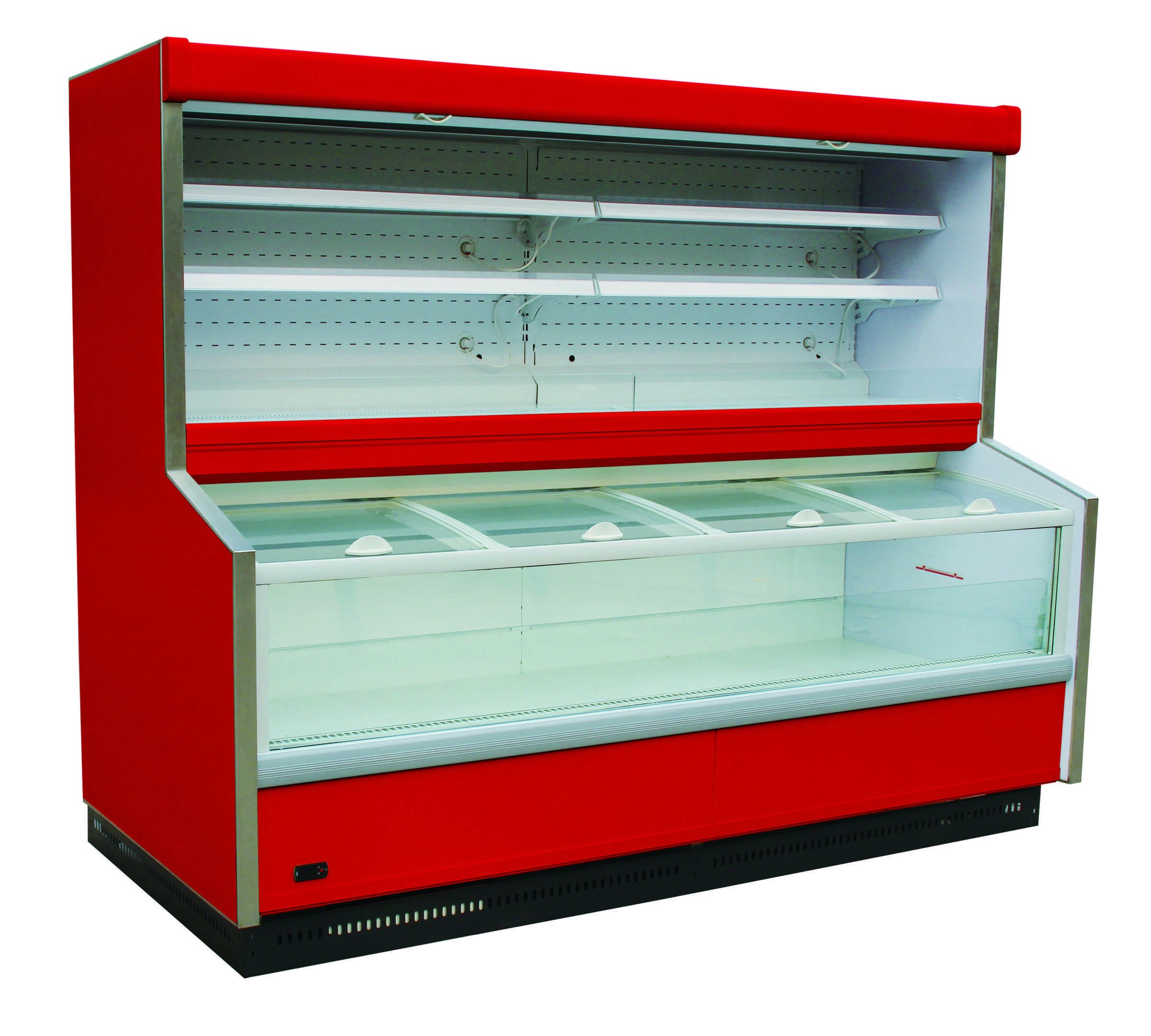Refrigerador con congelador en la parte inferior