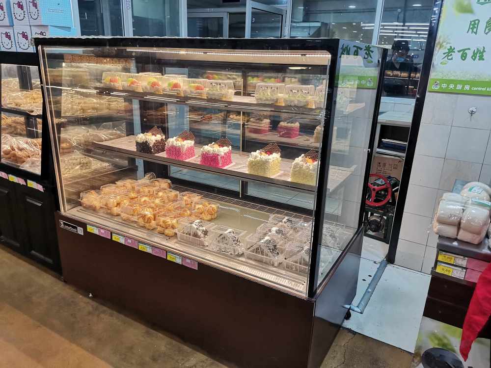 Vitrina para pasteles