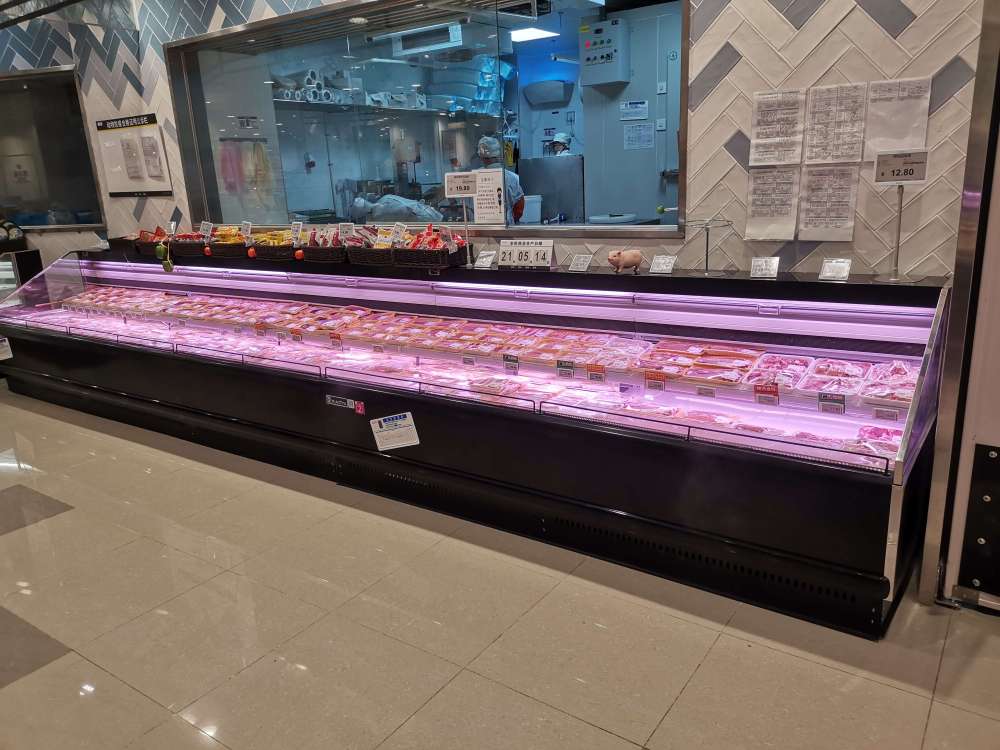 Mostrador de servicio de doble nivel