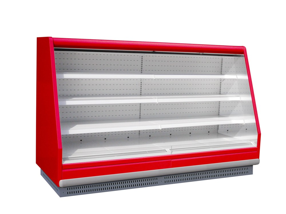 Expositor refrigerado multicubierta semivertical