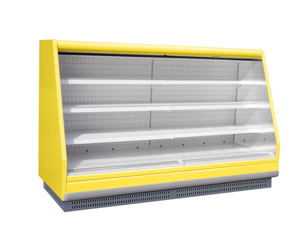 Expositor refrigerado multicubierta semivertical