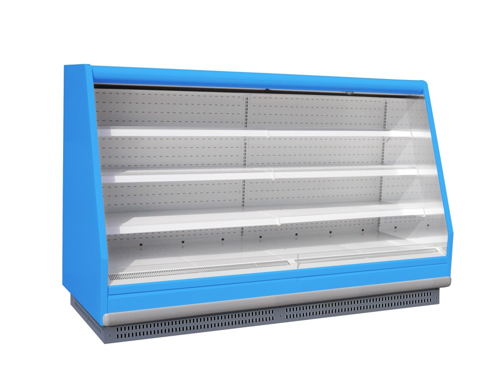 Expositor refrigerado multicubierta semivertical