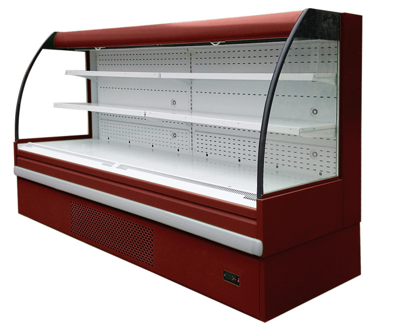 Expositor refrigerado multicubierta semivertical