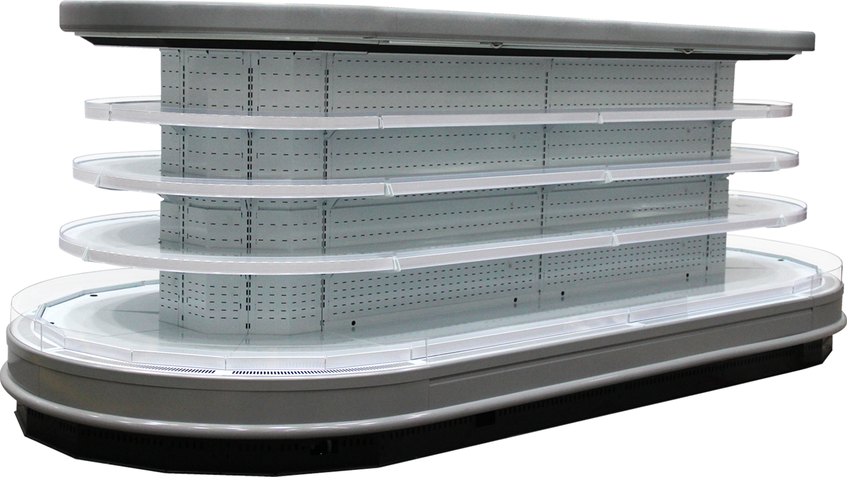 Vitrina refrigerada circular