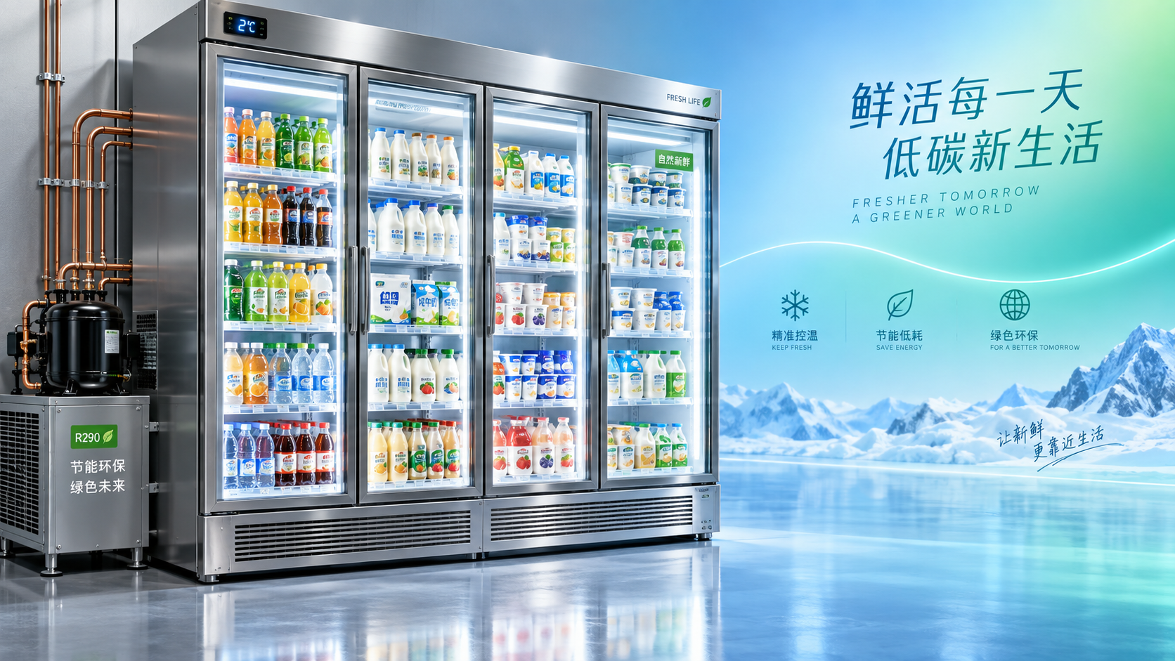 Vitrinas refrigeradas ecológicas: ¿qué afirmaciones de sostenibilidad deben verificar los compradores?