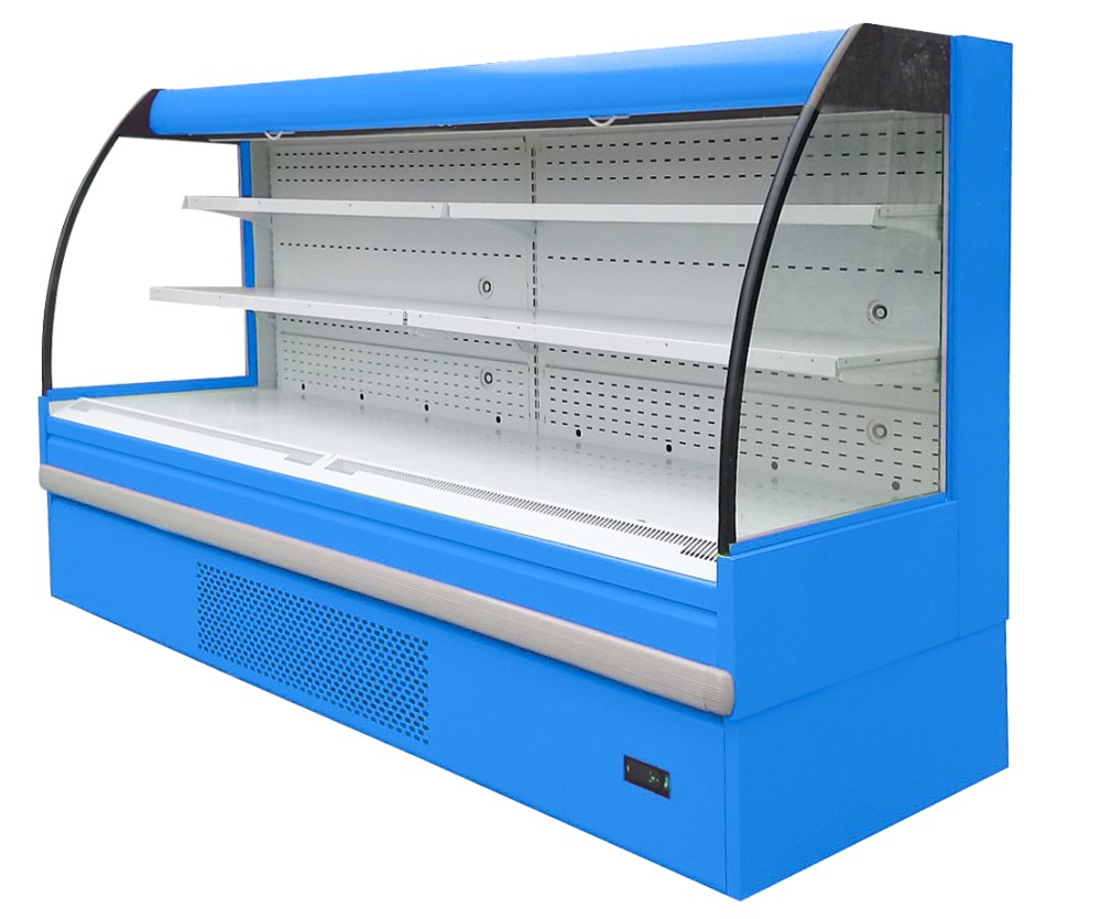 Expositor refrigerado multicubierta semivertical