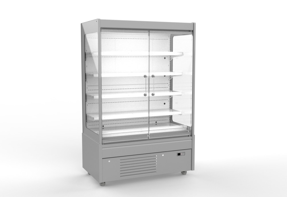 Refrigerador con puerta de vidrio