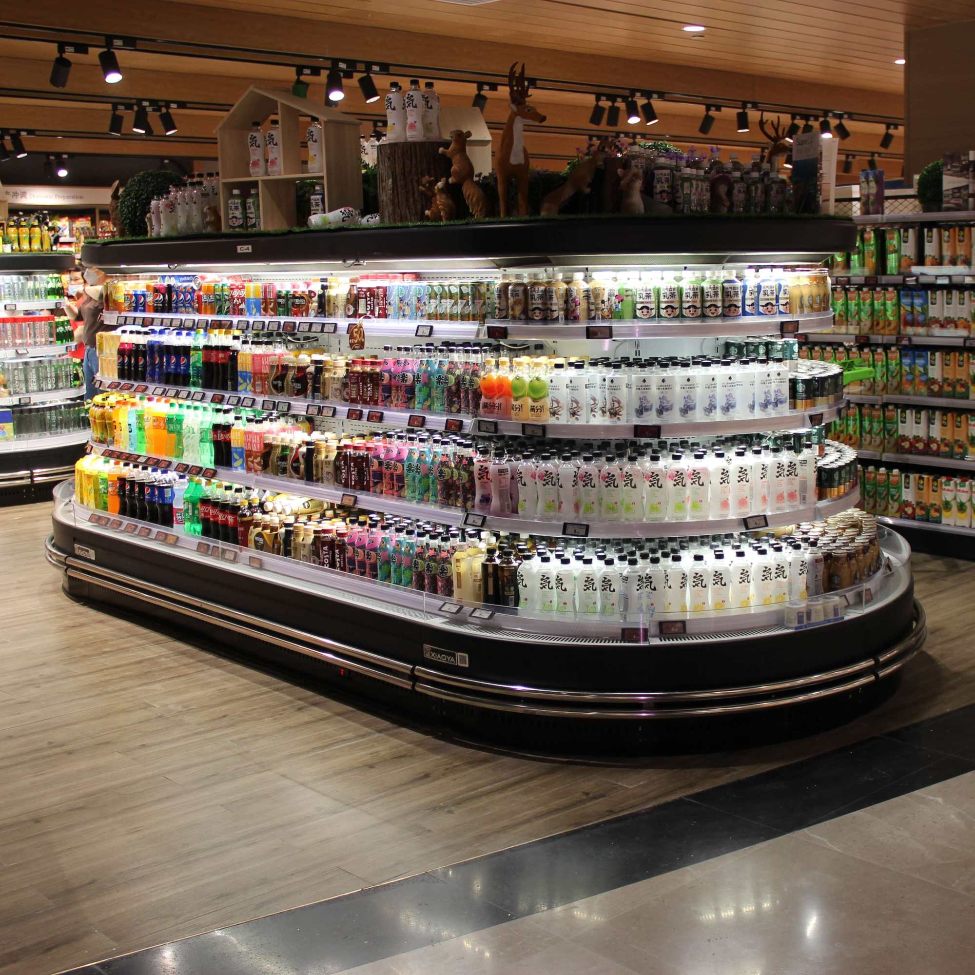 Vitrina refrigerada semivertical