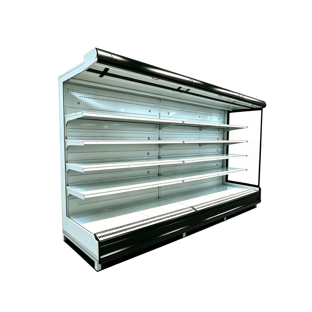 Expositor refrigerado abierto vertical multicubierta