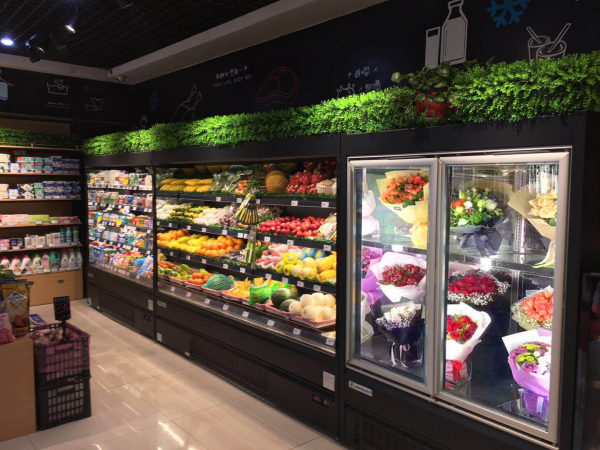 Vitrina refrigerada para flores