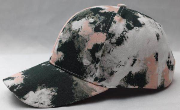 6-panel camouflage cap