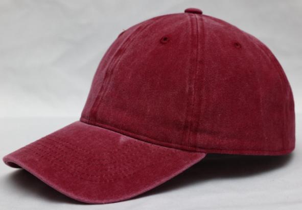 6-panel washed cotton cap