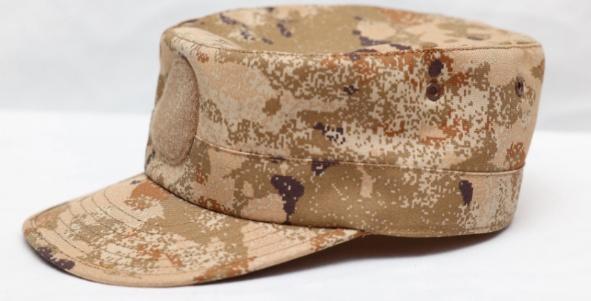Camouflage combat training cap