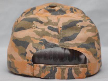 6-panel camouflage baseball cap