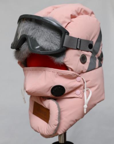 Thickened winter ski hat