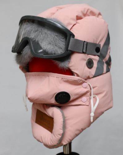 Thickened winter ski hat