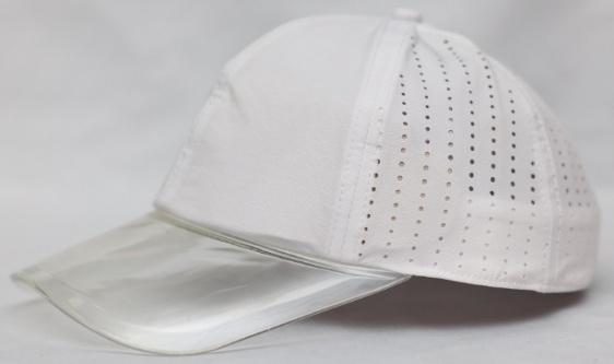 Personalized 6-panel laser-perforated cap