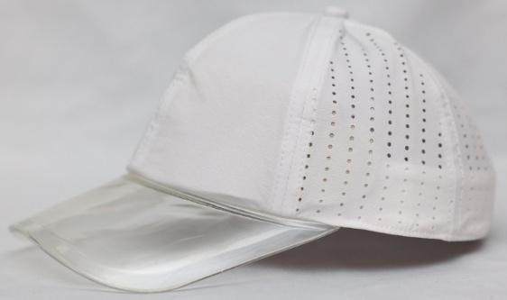 Personalized 6-panel laser-perforated cap