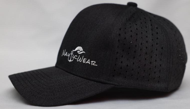 6-panel embroidered cap