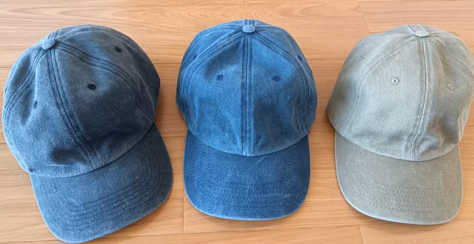 6-panel washed cap