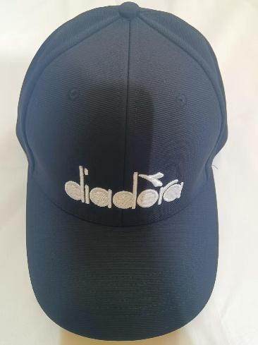 6-panel embroidered cap
