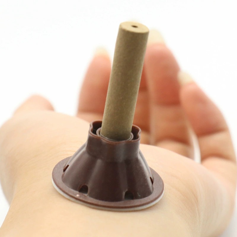 New Arrivals Mini Moxa Paster Moxibustion Stick TCM Acupuncture Therapy 60 Pcs