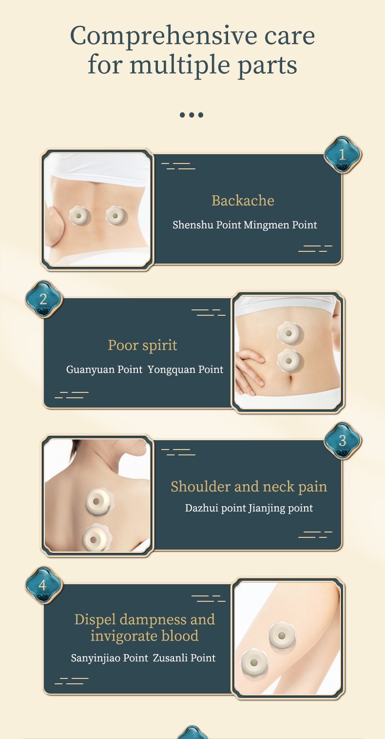 China Wholesale Mini Smokeless Moxa Therapy Device Moxibustion Massager With Rechargeable Case
