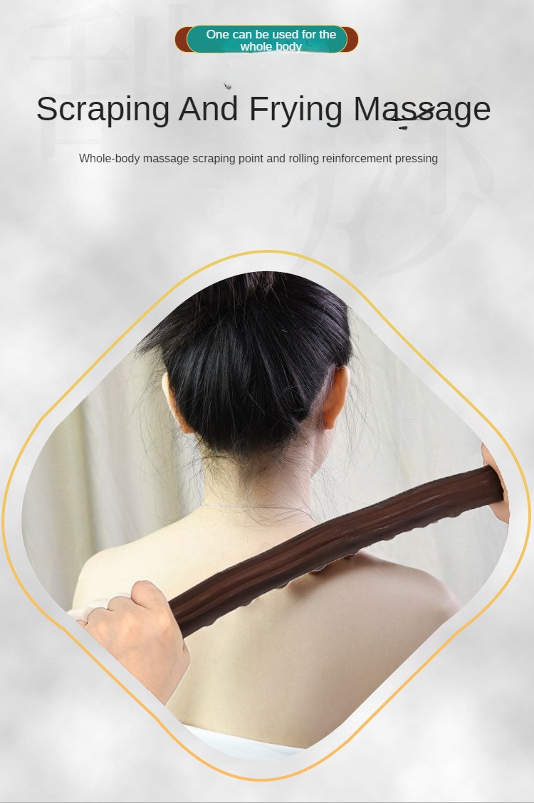 Efficient Massage Tool for Full Body Wood Gua Sha Massage Tool Set Massage Stick Deep Scraping Faster