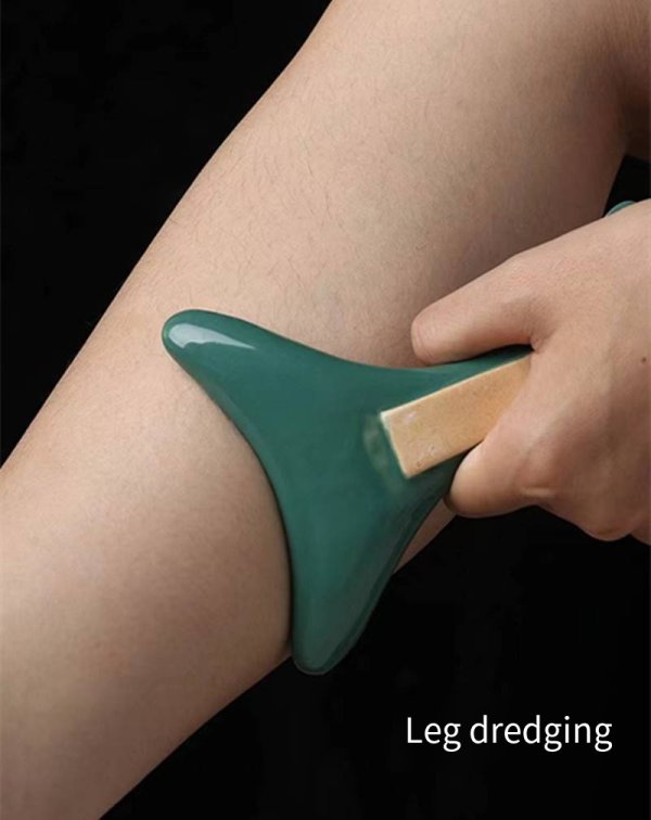 Good-quality Multifunctional ceramic Gua Sha Board scraping for the whole body