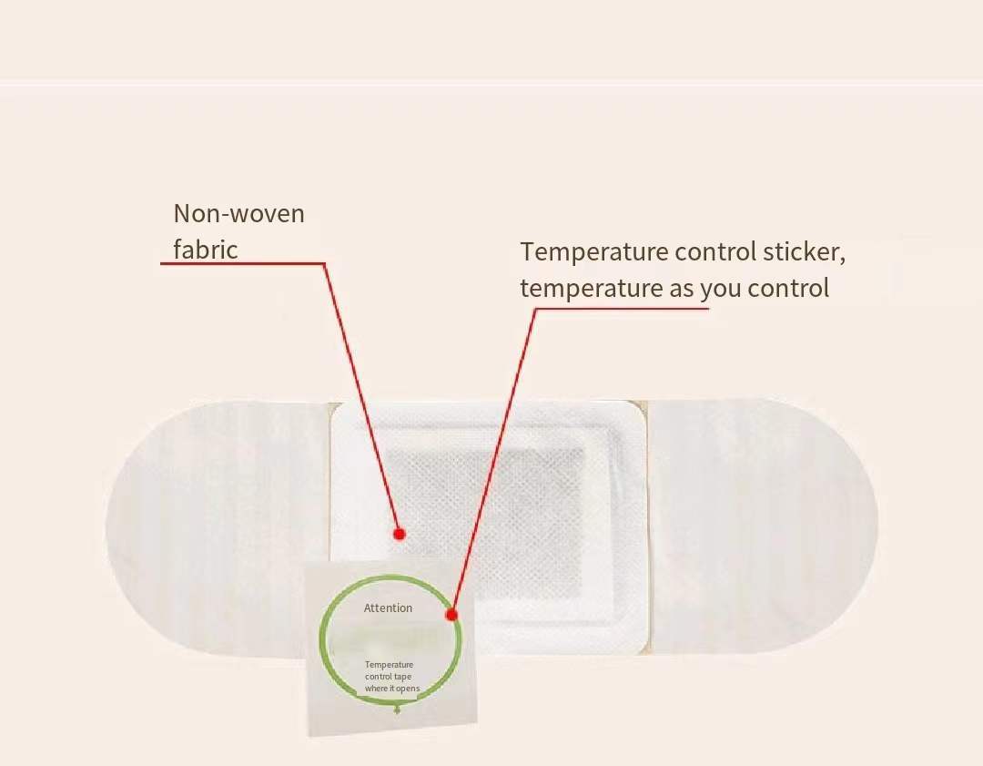 Moxibustion Plaster Heating Patch Self-Heating Cervical Vertebra Knee Moxa Heat Pack Warming Paste