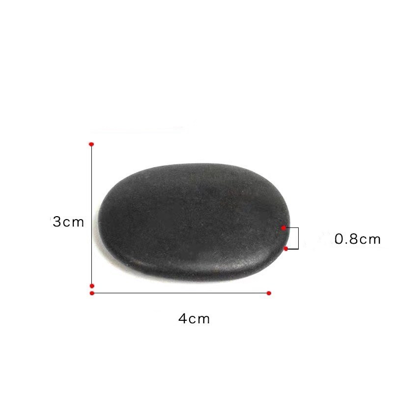 16Pcs Nature Hot Stone Basalt Massage Stone Set Spa Massage Hot Stone Set