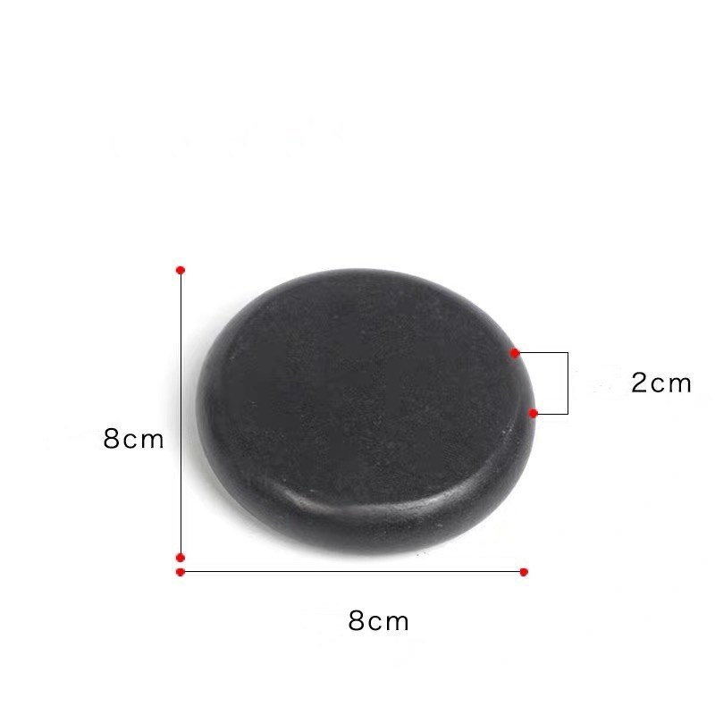 16Pcs Nature Hot Stone Basalt Massage Stone Set Spa Massage Hot Stone Set