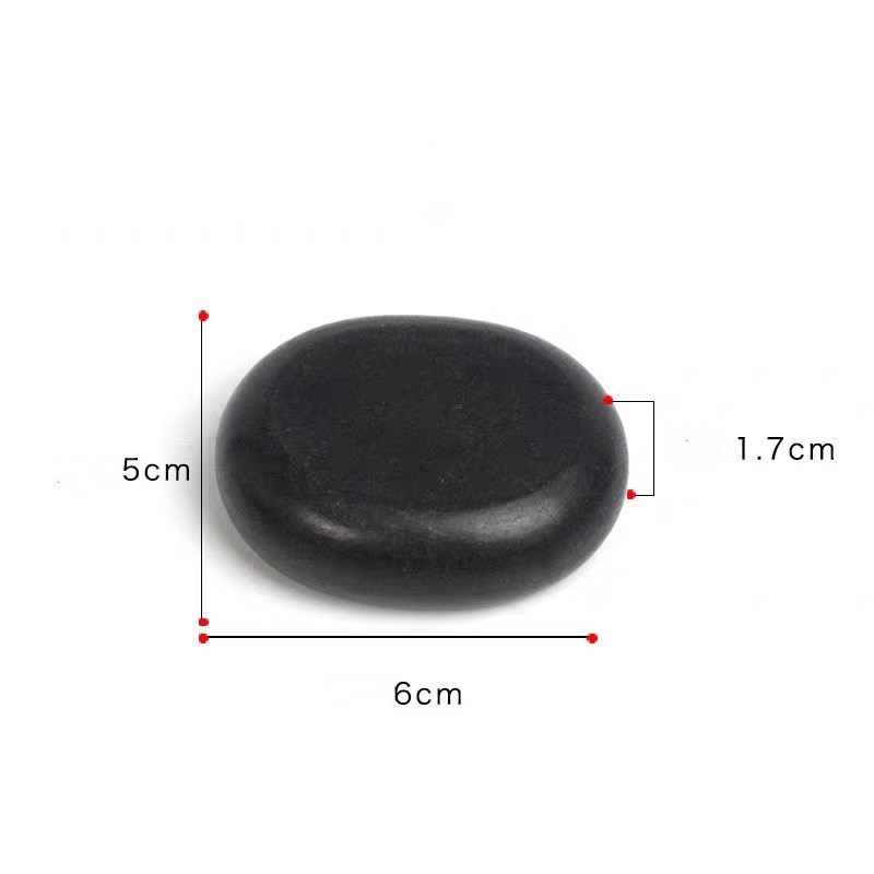 16Pcs Nature Hot Stone Basalt Massage Stone Set Spa Massage Hot Stone Set