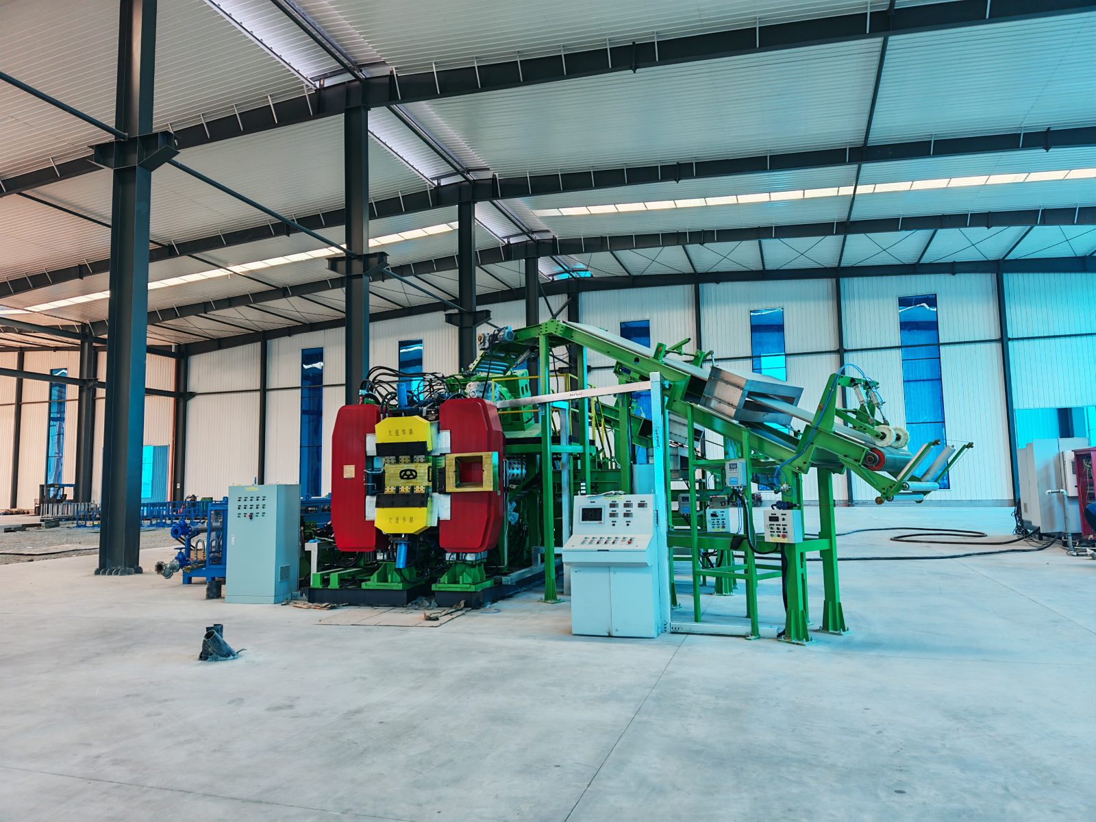 Three Compound Extruding Line