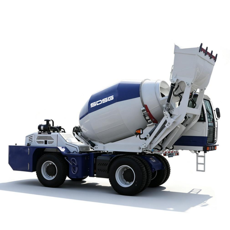 Самозагружающийся автобетоносмеситель SDSG SG3.5C