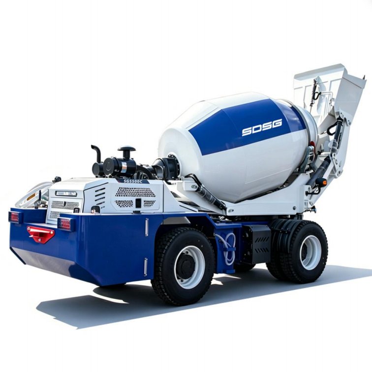 Самозагружающийся автобетоносмеситель SDSG SG3.5C