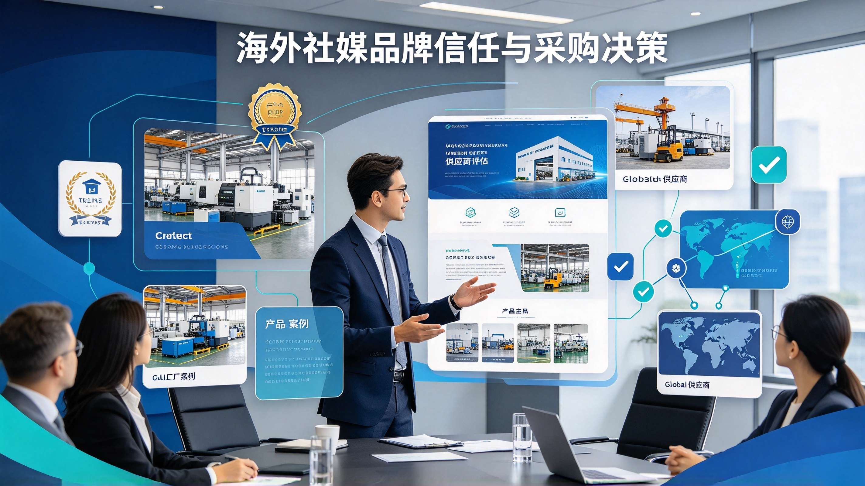 领航信息解读外贸出海新趋势：海外社媒品牌信任成为采购决策关键