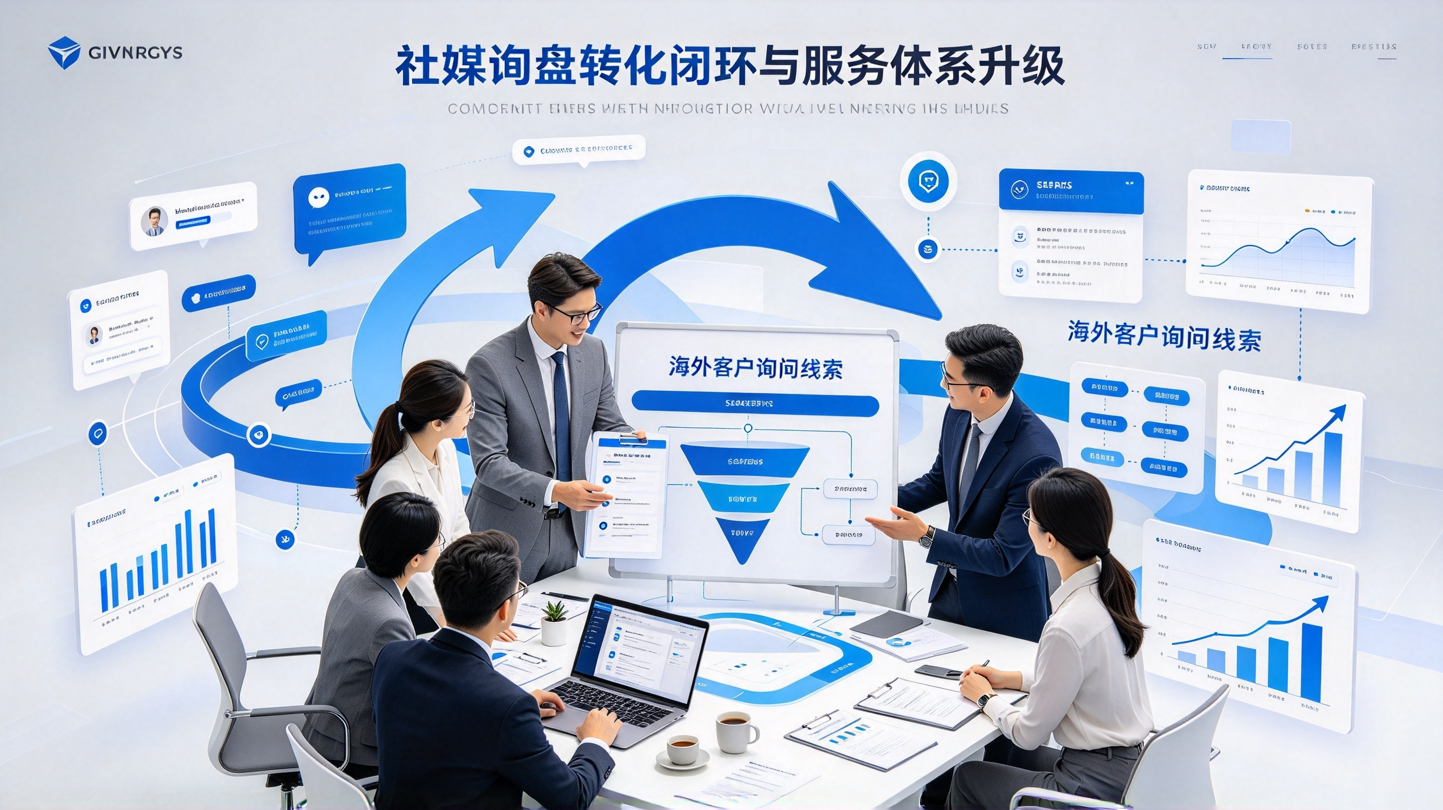 领航信息服务体系升级，完善社媒询盘转化闭环