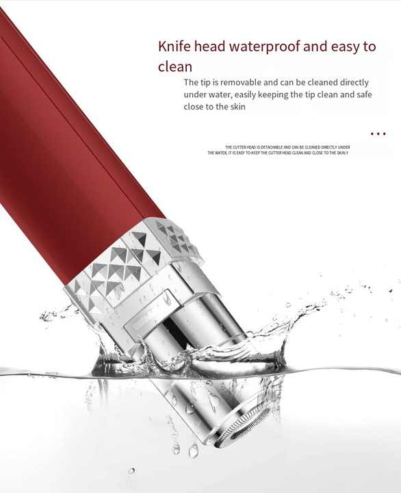 In 1/multi Deep Mini Size Painless Ladies Electric Mini Hair Removal Lipstick Shape Eyebrow Face Epilator Shaver Trimmer